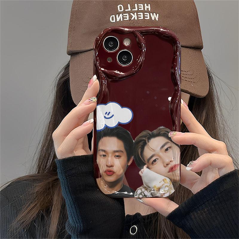 Husă pentru telefon pentru Iphone14 XS Plus 13 Max XR 12 7 X Pro 8 11 Husă dreaptă TPU în stil coreean