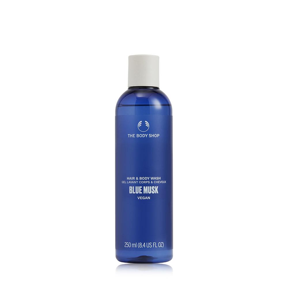 [The Body Shop] Blue Musk All-in-One Hair & Body Wash 250ML