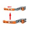Adjustable Clutch Brake Lever Fit for YAMAHA XSR900 XSR900GP MT-09 24-25 Orange