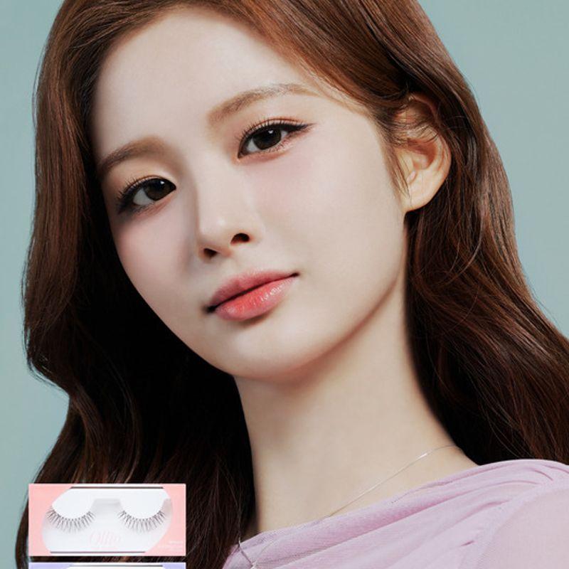 Olio The Classic Original Thick Eyelash Single Pack (Choose 1 of 8) No. 6 Spikey (Half 10mm)