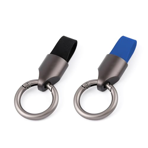 

Брелок SODOI для автомобилей и мотоциклов, карабин, крючок, двойное кольцо, кожаный брелок, модный брелок, простой, мужской, женский, натуральная кожа