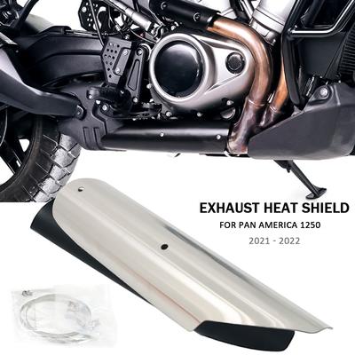NEW Motorcycle Exhaust Heat Shield Fit For HARLEY PAN AMERICA 1250 PA1250 PANAMERICA1250 2022 Muffler Heat