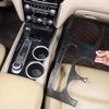 Metyoucar For Nissan Pathfinder 13-18 ABS Carbon Fiber Car Central Control Gear Panel Frame Cover Trim Interior Car Accessories