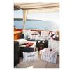 Coussin de sol 45 x 45 cm St Tropez anthracite