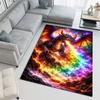Golden Dragon Magic Castle Carpet Living Room And Bedroom Mats Printing Art Christmas Gifts Office Chair Cushion