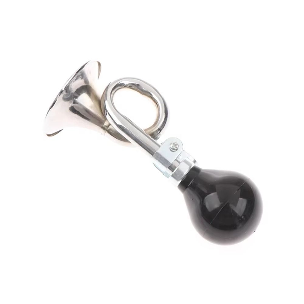 Silver Bike Snail Air Horn Squeeze Rubber Bike Bugle New Bicycle Bell