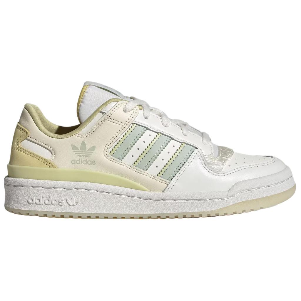 Adidas Originals Forum Low Versatile Comfortable Durable Low-Top Skate Shoes Women Sneakers Bright-White JQ6704