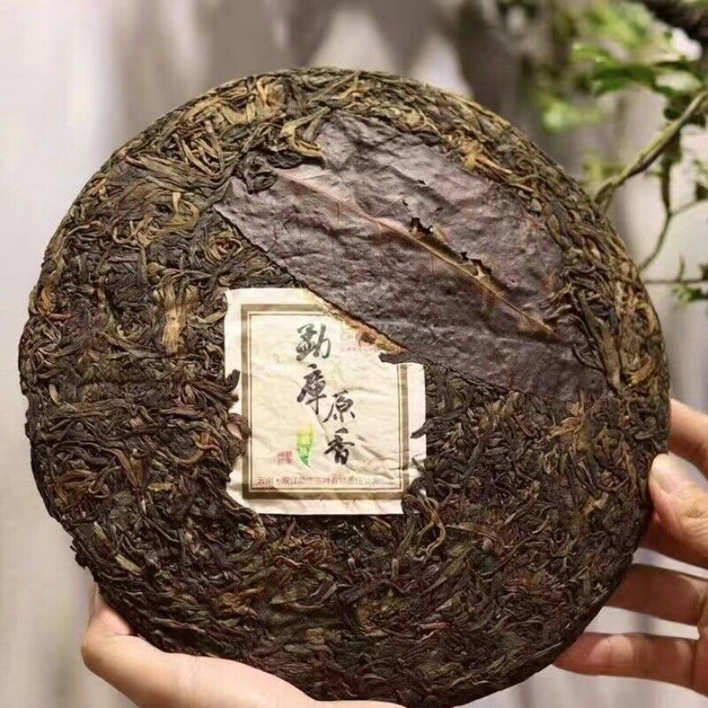600g Yunnan Old Pu-erh Raw Tea 2009 Mengku Rongshi Sheng Pu'er Tea Cake Aged Tea