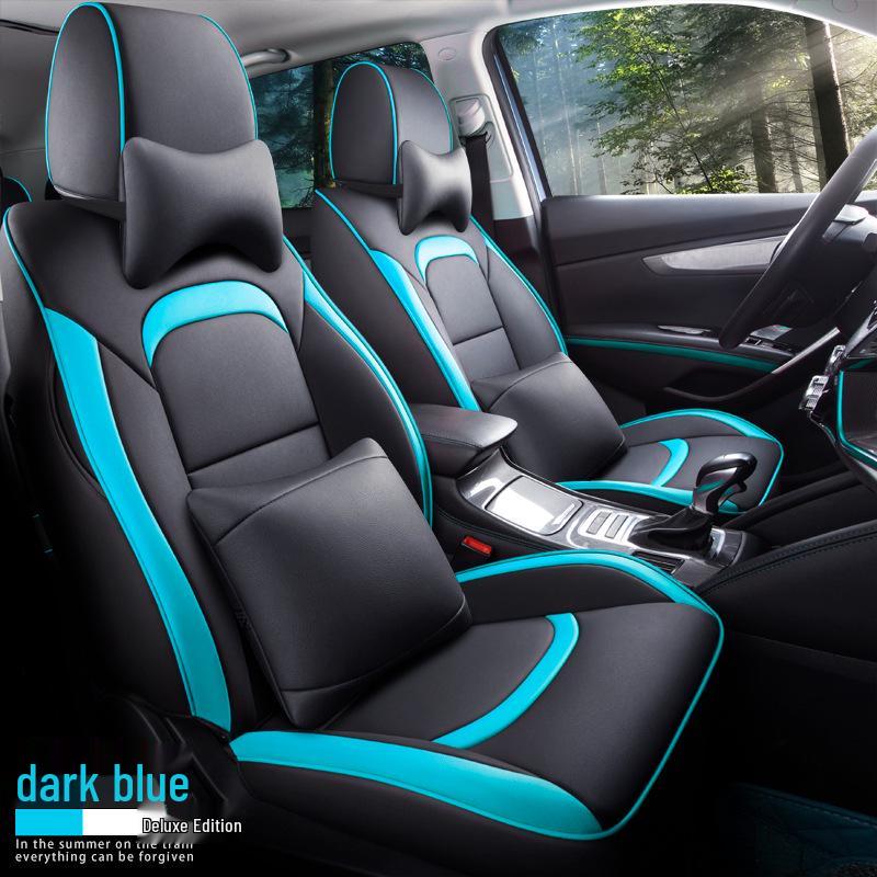 CKJ Custom Leather Seat Cover for Changan CS55 - All-Season Sports Cushion