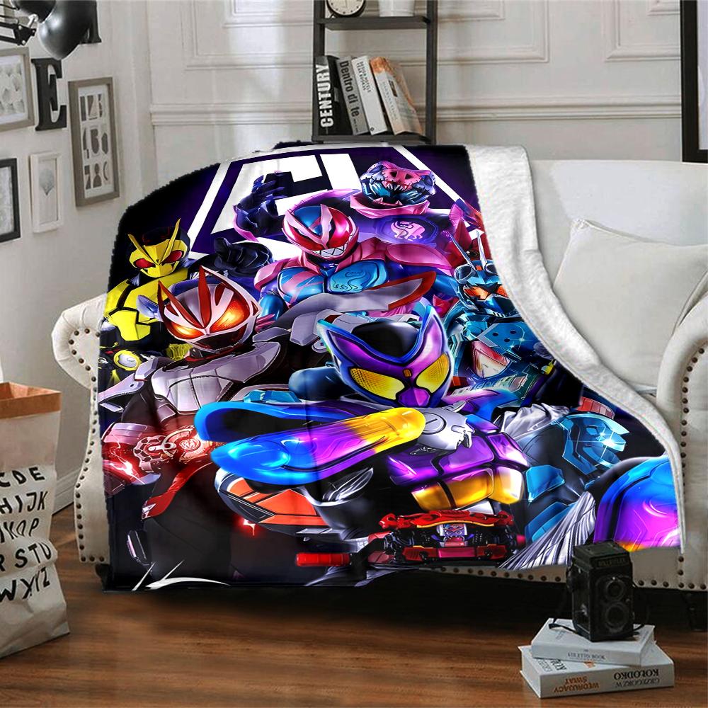 1pc Mighty Morphin Power Rangers3 Blanket, Gift, for Men and Women, Soft Blanket, Good for Sofa Bed Couch Travel, Lightweight Flannel Blanket