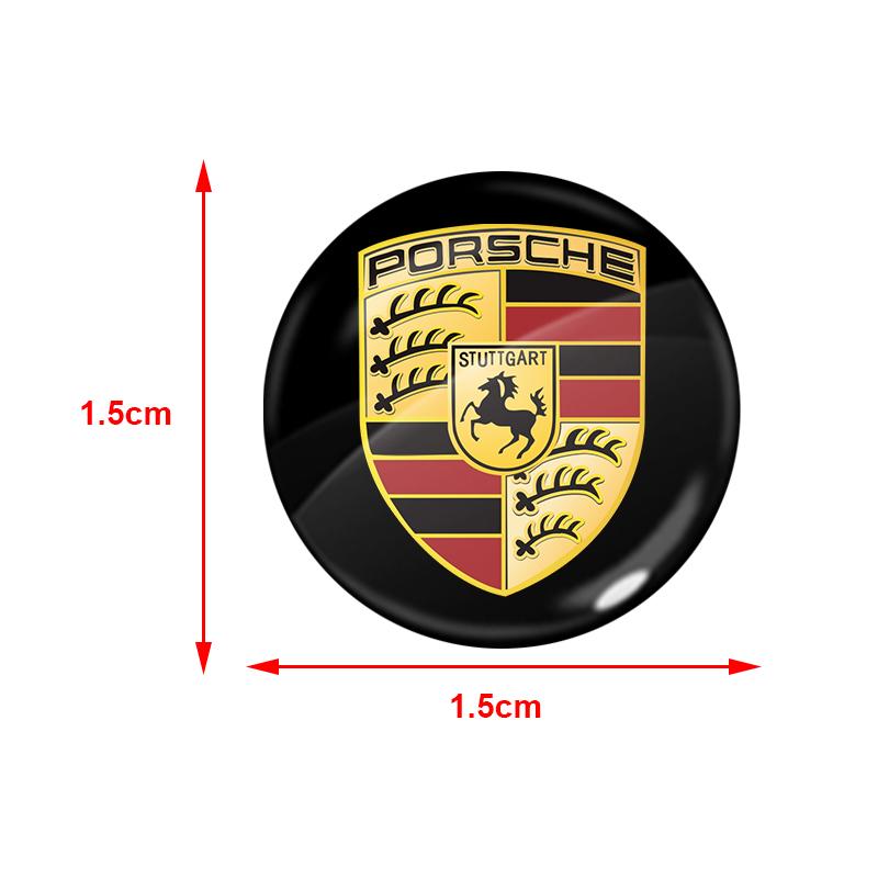 Car Lock Keyhole Stickers Door Lock Protect Stickers Car Styling For Porsche Cayenne Panamera Macan Boxster 911 928 944 918 917