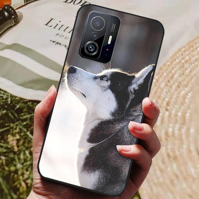 Für Xiaomi 11T Pro Hülle Für Xiaomi mi 11T Pro Hüllen Stoßfestes Silikon Weiches TPU Handy Rückseite Abdeckung Für Xiaomi 11T Pro Fundas