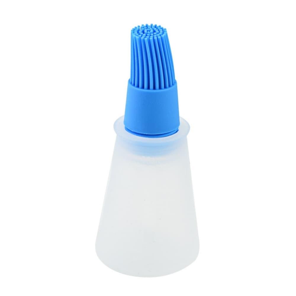 Portable Practical and Attractive Brush Oil Bowl Brush for Oiled Takoyaki BBQ Cooking Silicone Basting Brush Kitchen BBQ Tools