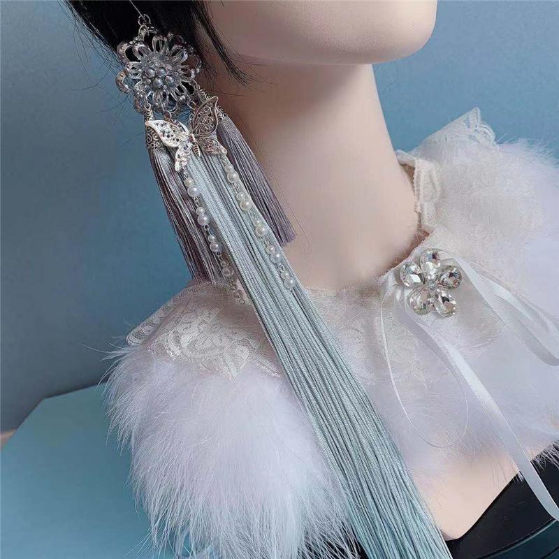 Bohemia Style Earrings Chinese Knot Lantern Pendant Long Tassel Earrings For Women Jewelry Accessories Christmas New Year Gift
