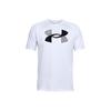 Logo Print Solid Color Loose Fit T-Shirt Men Tops White 1357234-100