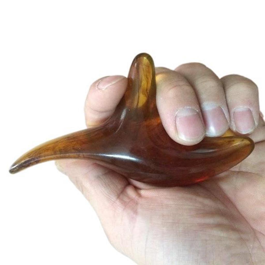 Pressure Trigger Point Massage Tool Beeswax Resin Hand Held Massage Tool for Increasing The Flow of Blood