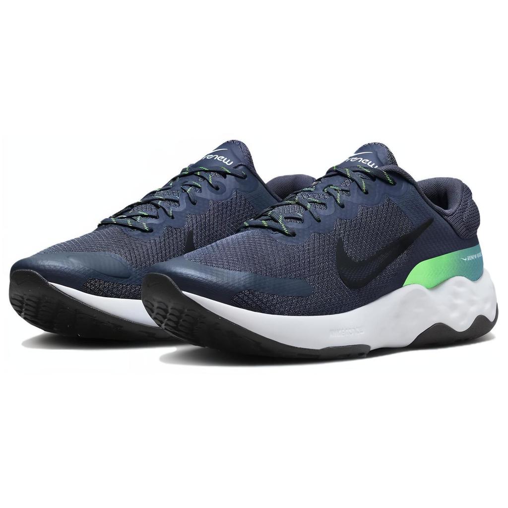 Nike Renew Ride 3 Comfortable Versatile Mesh Durable Breathable Low-Top Running Shoes Men sneaker Blue DC8185-403