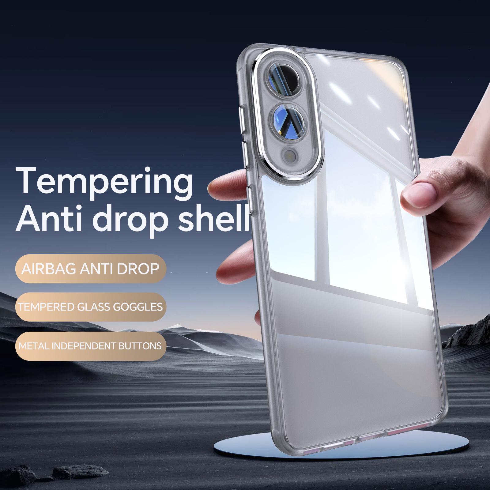 

For Samsung Galaxy S25 Edge Case Drop-Proof TPU+Acrylic Protective Phone Cover Dark Blue
