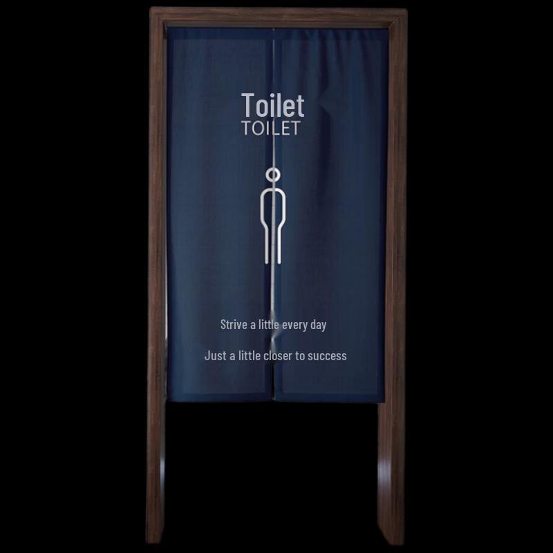 FEEGOO Bathroom Half Partition Curtain with Telescopic Rod