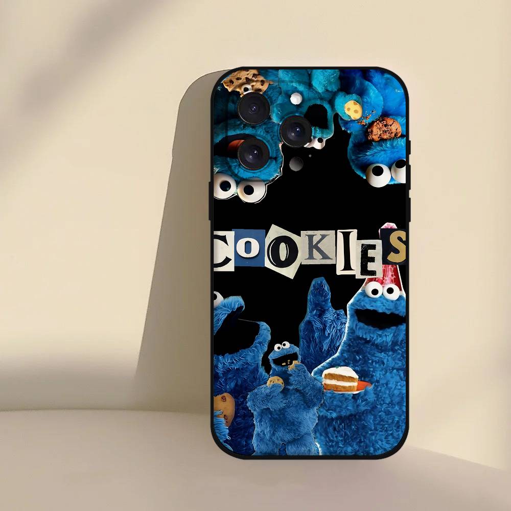 Cookies Monster Phone Case For IPhone 17/16/15/13/14 Pro Max/ 11Plus/X/Xr/Xs Max/12mini