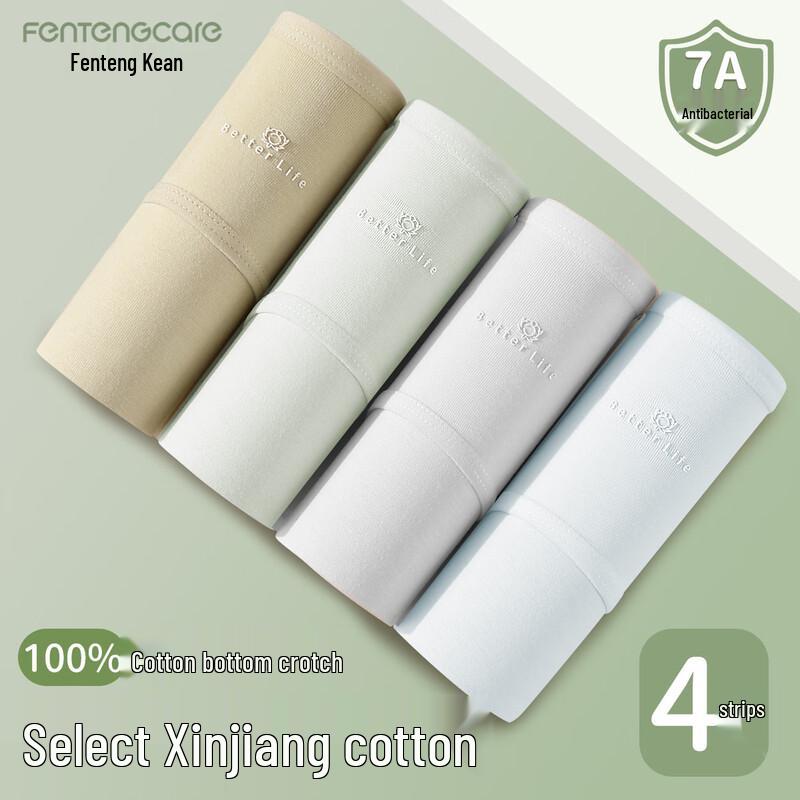 

FENTENGCARE Women s 7A Antibacterial Cotton Underwear L