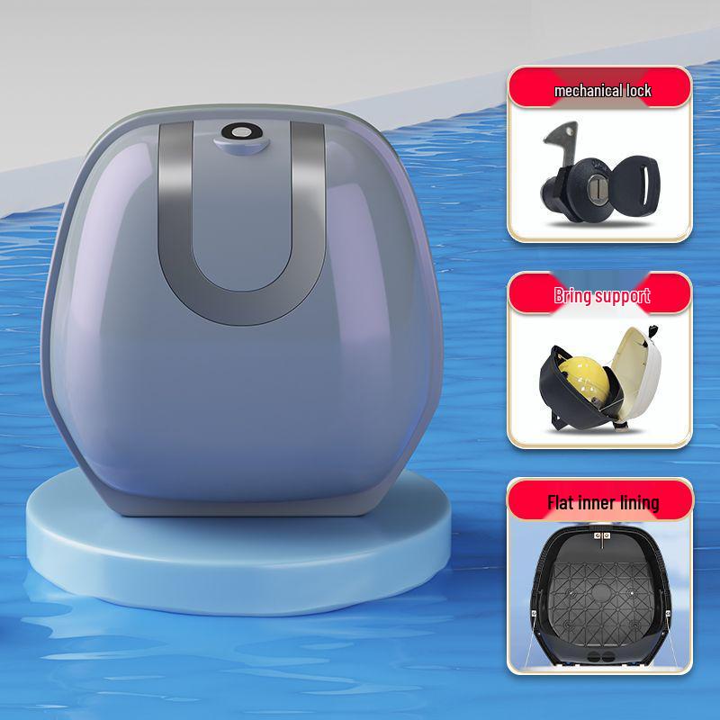 Rear Trunk Storage Box for Yadea DQ6S, Aima Vava, Tailing, and Xiaoniu Electric Scooters