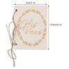 2pcs Wedding Ceremony Party Vow Booklets Oath Book Props Decoration Accessory