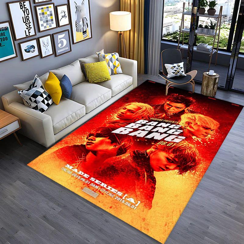 BigBang Last Dance: Osaka 2017 Carpet Floor Mats Doormat Room Protective Pad Christmas Gifts