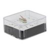 Bedside Small Alarm Clock Quartz Battery Operated  for Wake Up With Beeping Sound