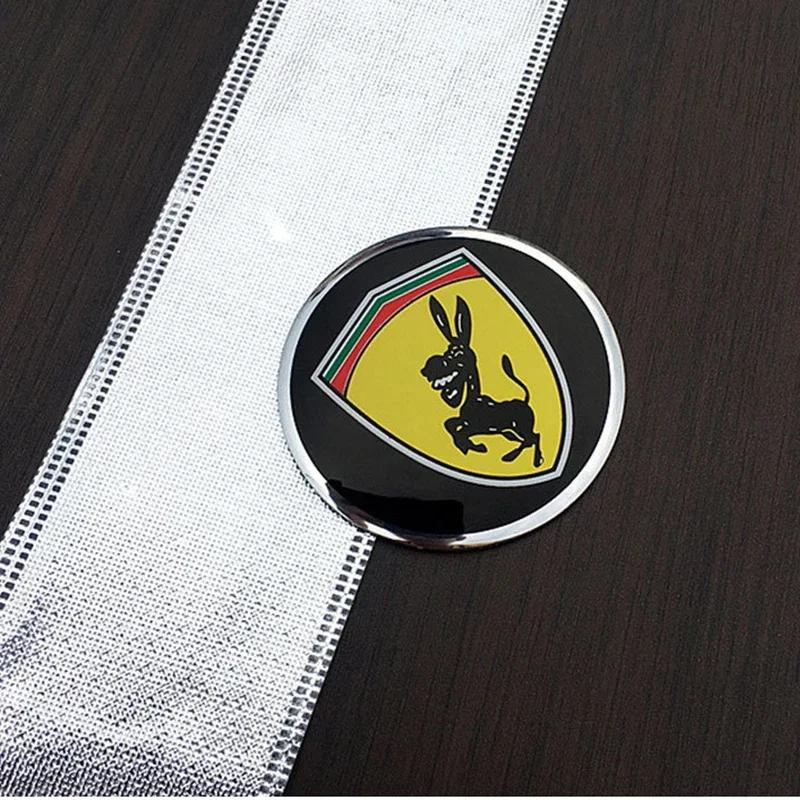 4pcs 56mm Alloy Car Wheel Center Hub Caps Stickers Accessories