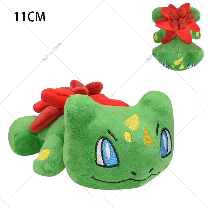 10 Styles Plush Bulbasaur Shiny Rose Sunflower Bauhinia Christmas Bulbasaur Animal Stuffed Plush Toy Children Gifts