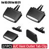 2/1Pcs Durable For X5 E70 X6 E71 Car Interior Accessories Car Front A/C Air Conditioning Vent Outlet Tab Clip Repair Kit