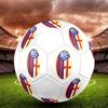 Pallone da Calcio Bologna FC, colorato, adatto a tutte le età, cucito a macchina, materiale in PVC, qualità da competizione, durevole e ad alto rimbalzo
