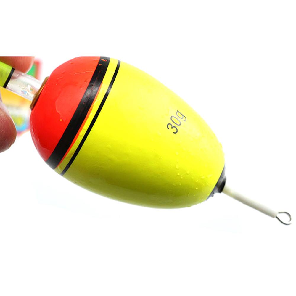 Hladký povrch Noční svítící rybářský splávek + 5 ks světelných tyčinek Vztlak 6g-100g Pěnové EVA Svítící splávky pro kaprové ryby Nářadí Pesca