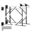 Gate Corner Brace Bracket 2 Sets Anti Sag Gate Frame Hardware Kit Iron