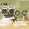 Long-Lasting Battery Life Fan Lazy Hanging Neck USB Rechargeable Portable Personal with 2-Speeds And Cooling 2-speeds Adjustable Hose Quiet