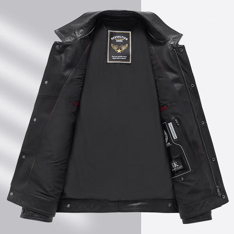 Fengxun Men's Business Casual Multi-Pocket Lapel Jacket