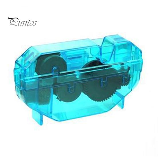 Fahrradkettenreiniger, klar sichtbar, tragbar, MTB, Mountain Road Bike, Kettenwäscher, Reinigungsbürste, Werkzeug, Fahrradzubehör