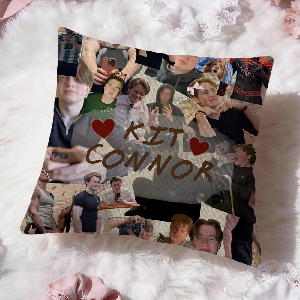 actor K-Kit C-Connor Cushion Cover Premium Comfort Reversible Pillow Cove -Two in One Design for Any Room & Car Interior