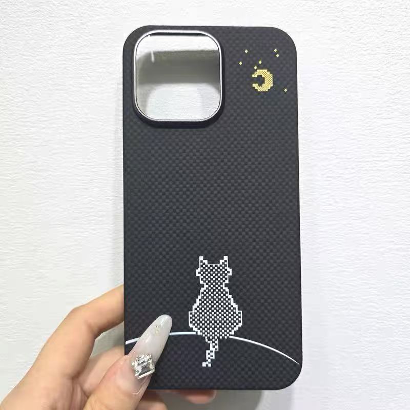 For Magsafe Magnetic Case for iPhone 16Pro 15 16 17 air Pro Max Carbon Fiber Case Thin Carbon Fiber Cover for iPhone 17pro Case Carbon Fiber&iPhone 15 Pro Max