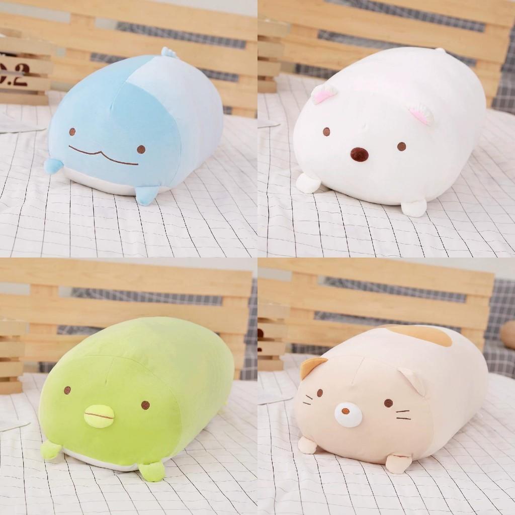 White Sumikkogurashi Dinosaur Bear Cat Penguin Plush Toy Stuffed Doll Animal