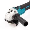 Cordless Brushless Angle Grinder with Rechargeable Lithium Battery - Electric Polisher and Handheld Cutting Machine
