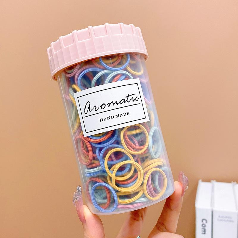 Colorful Baby Hair Ties: Safe, Non-Damaging Rubber Bands for Small Pigtails and Infant Hair Accessories.