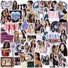 50 Pcs Decorative Stickers for Phone Case, Luggage and Desktop
