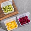 1PCS Reusable Cheese Packaging Box Refrigerator Fruit Sealed Fresh-keeping Box Flip Butter Block Storage Box Onion Ginger Garlic Seasoning Storage Box