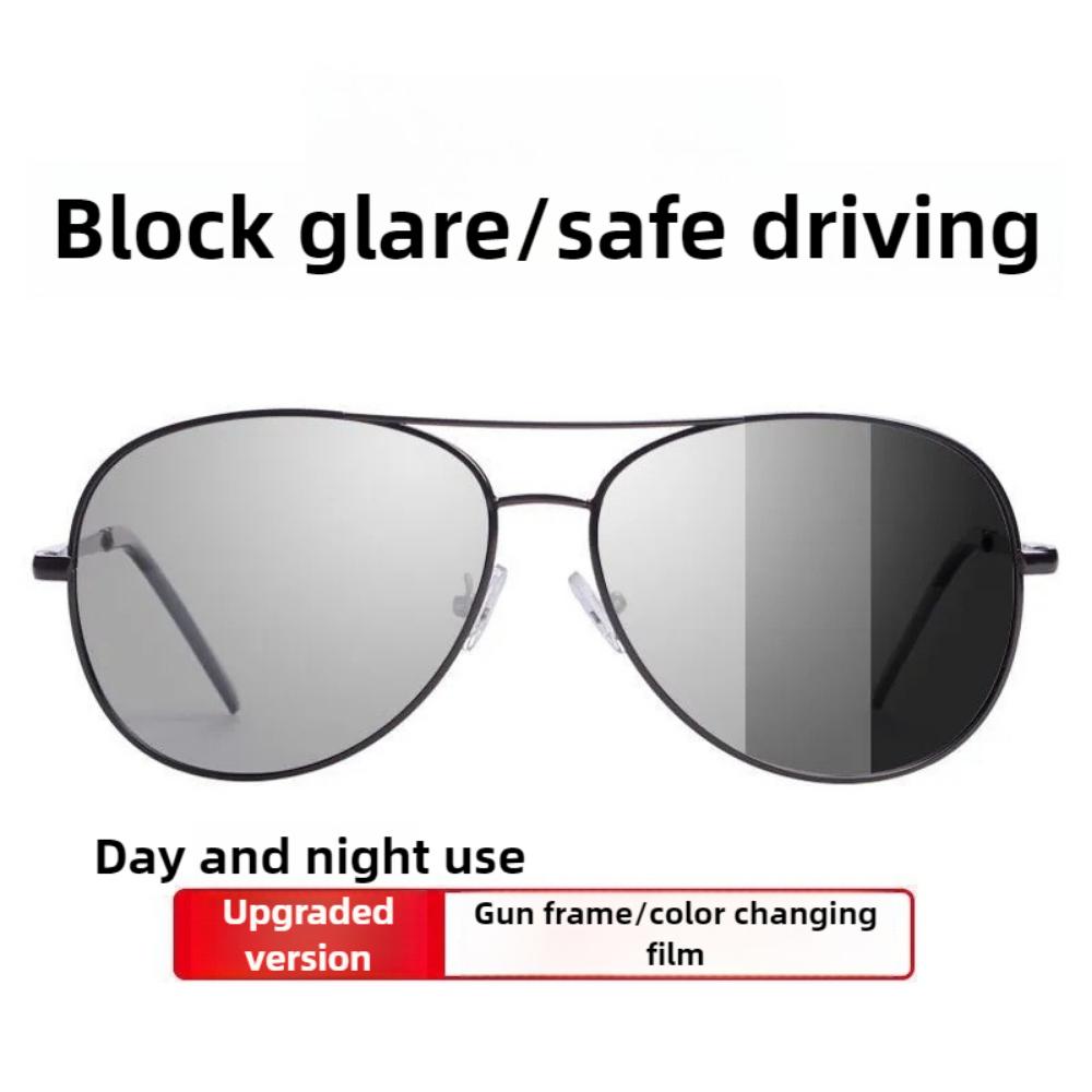 

Мужские солнцезащитные очки с большой оправой, поляризационные очки для вождения с пружинными дужками, солнцезащитные очки для рыбалки на открытом воздухе, очки-жабы A103