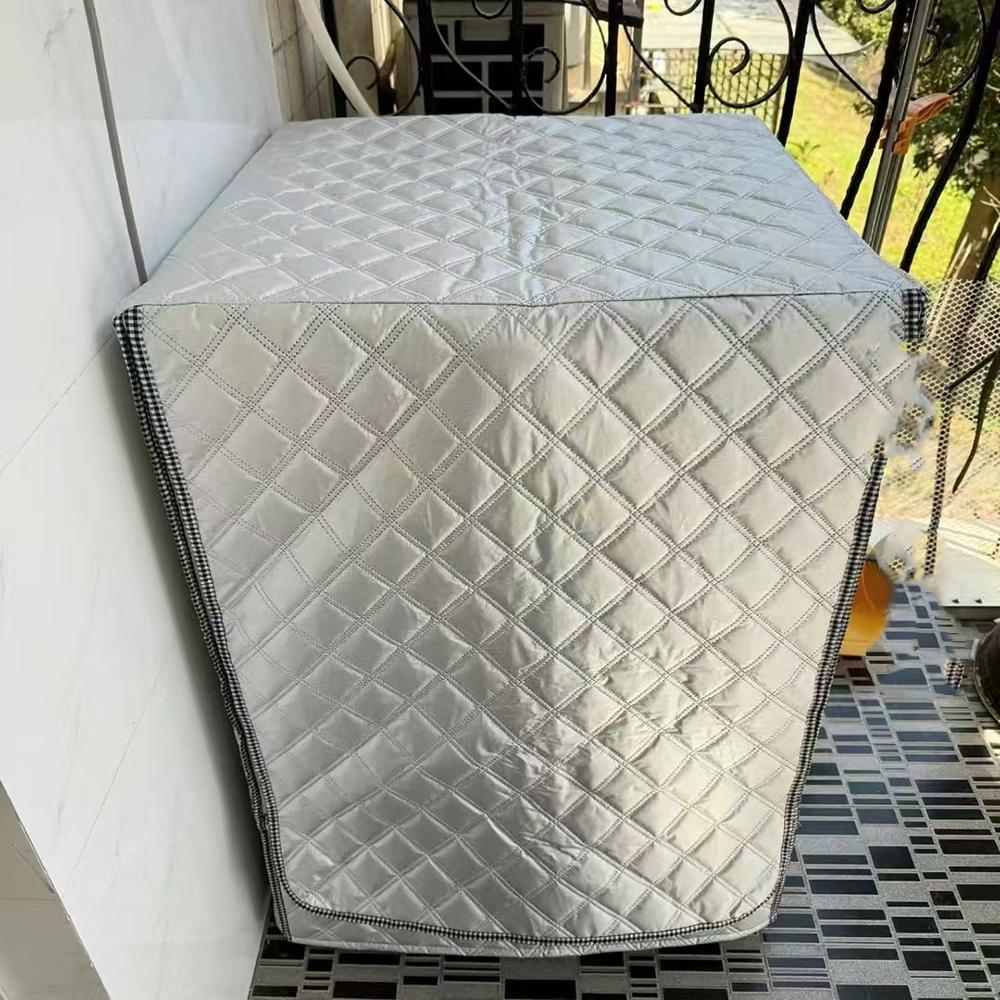 Flannel Washing Machine Cover, Winter Warmth, Protects Front Load Washer and Dryer
