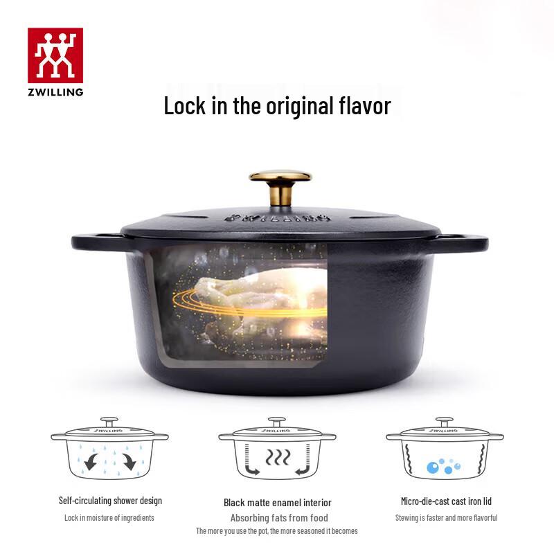 Zwilling Enamel Cast Iron Stew Pot