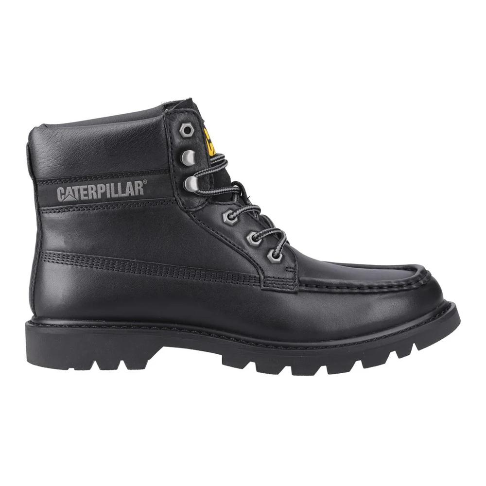 CAT Lifestyle Mens Colorado Full Grain Leather Moc Toe Safety Boots