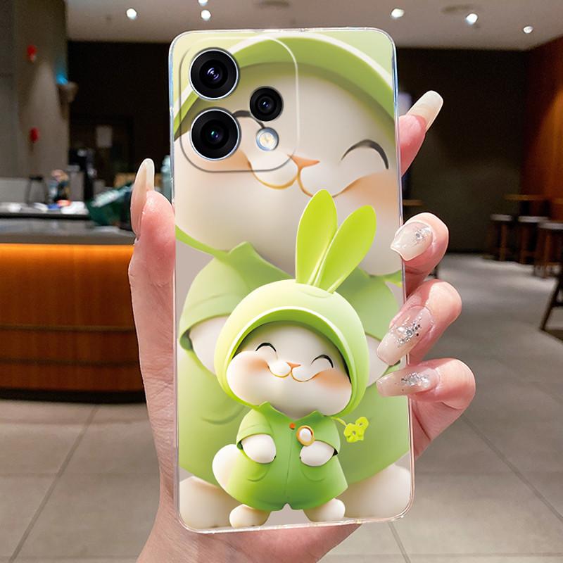 Hülle Für OPPO Reno 15C 5G Handyhülle Luxus Drache Niedlich Cool Jungen Mädchen Transparent Silikon Weiche Abdeckung Für Reno15C 15 C Hülle